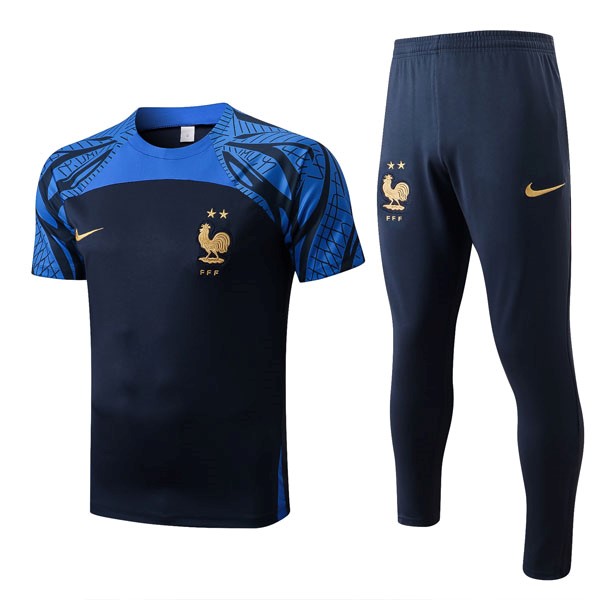 Camiseta Francia Conjunto Completo 2022-2023 Azul 1